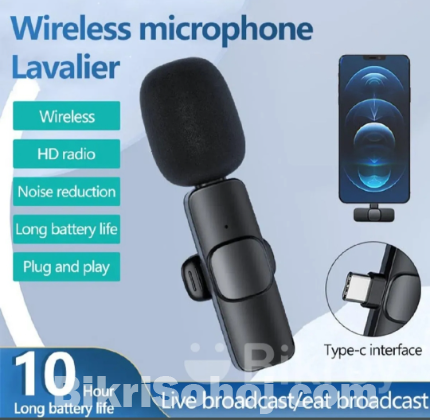 K8 Wireless Microphone For I-Phone And Type-C